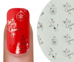 Emmi-Nail Waterdecall Kerst 2